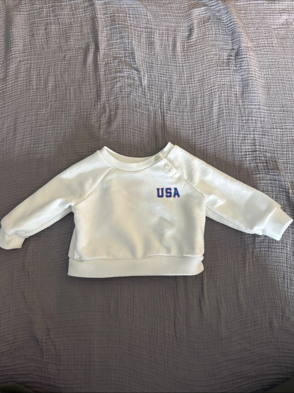 Cat & Jack USA flag sweatshirt